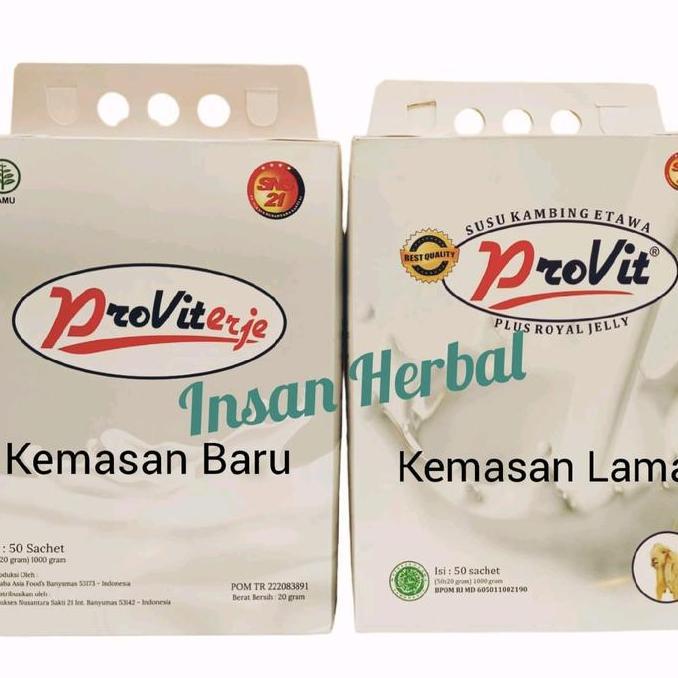 Alami- Provit Susu Kambing Etawa Isi 50Sachet