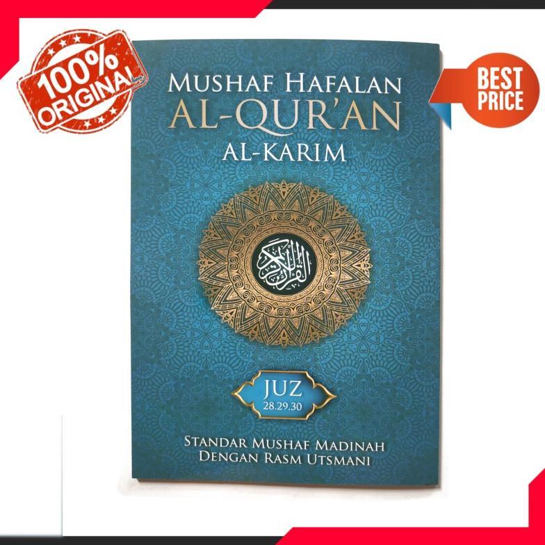 ORIGINAL MUSHAF UTSMANI AL QURAN HAFALAN JUZ 28-30 ATTUQA AL QURAN UTSMANI