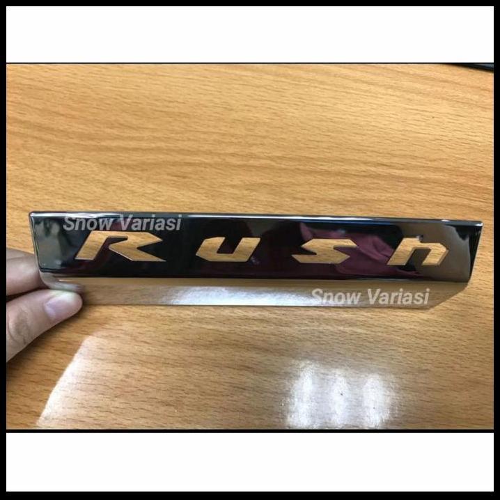 TERBARU COVER CHROME LAMPU SPOILER ALL NEW RUSH 2018 2021 JSL 