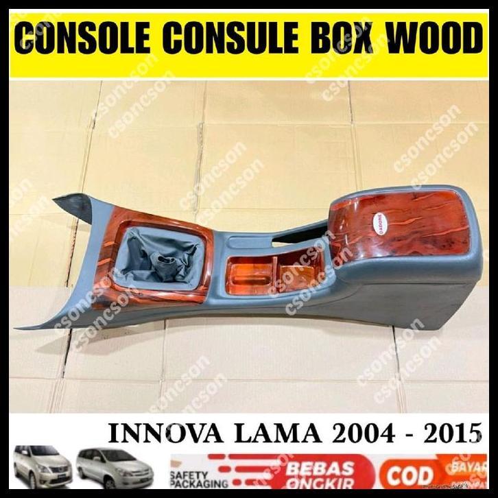 TERLARIS CONSOLE CONSULE BOX INNOVA LAMA GRAND 2004 2008 2010 2012 2013 2014 WOOD KAYU 