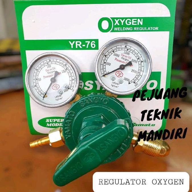 Irontic- Regulator Las Oxygen Yamato Yr 76 / Regulator Gas Oksigen Yamato Yr76