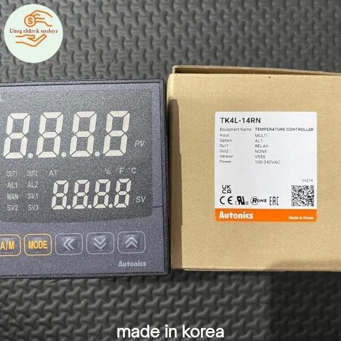 TERMURAH - TK4L-14RN TEMPERATURE CONTROLLER AUTONICS TK4L-14RN AUTONICS TK4L 14RN