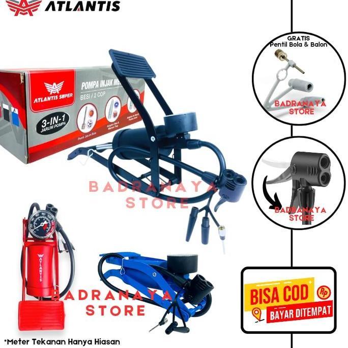 Irontic- Pompa Injak / Pompa Darurat Atlantis