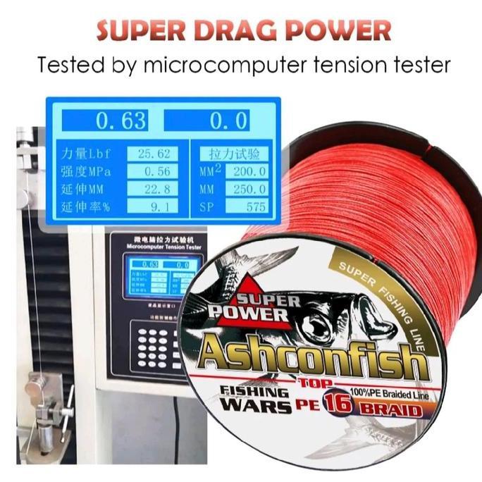 Pe 12 X16 Ashconfish 100 Meter Multi Warna