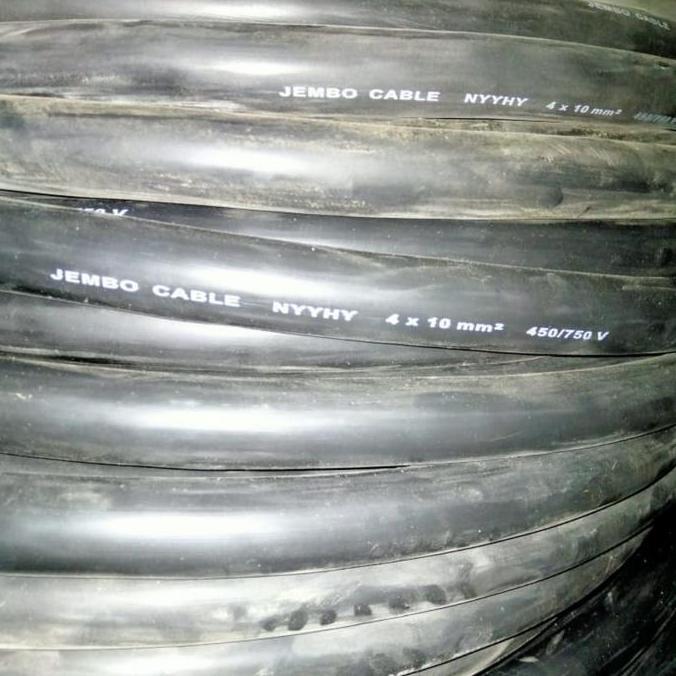 Promo Kabel Serabut NYYHY 4 X 10 mm Jembo Meteran/Potongan Diskon