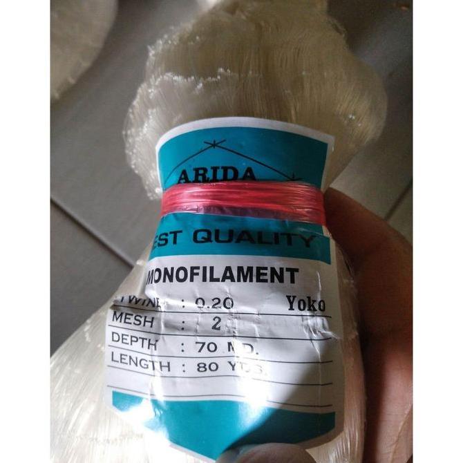 Jaring Ikan Momoi 0.20 2 Inchi 70Md/80Yds Yoko Jaring Ikan Senar Jaring Momoi Pukat Ikan Jaring Ikan