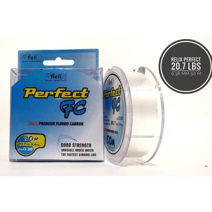 Senar Pancing Relix Perfect 50 M Fluorocarbon