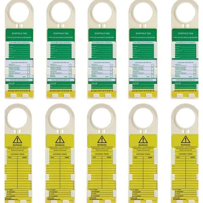 ZOLDYCK ScaffTag Scaffolding Tag