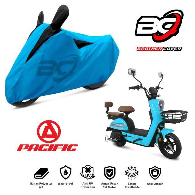 Sarung Sepeda Motor Listrik Pacific Cover Sepeda Motor Listrik Pacific Penutup & Sarung Sepeda Motor