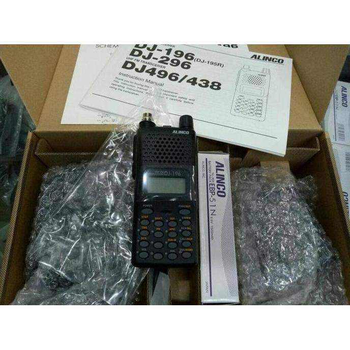 TERBARU JUAL HT ALINCO DJ-196 VHF WALKIE TALKIE ALINCO DJ 196 GARANSI RESMI