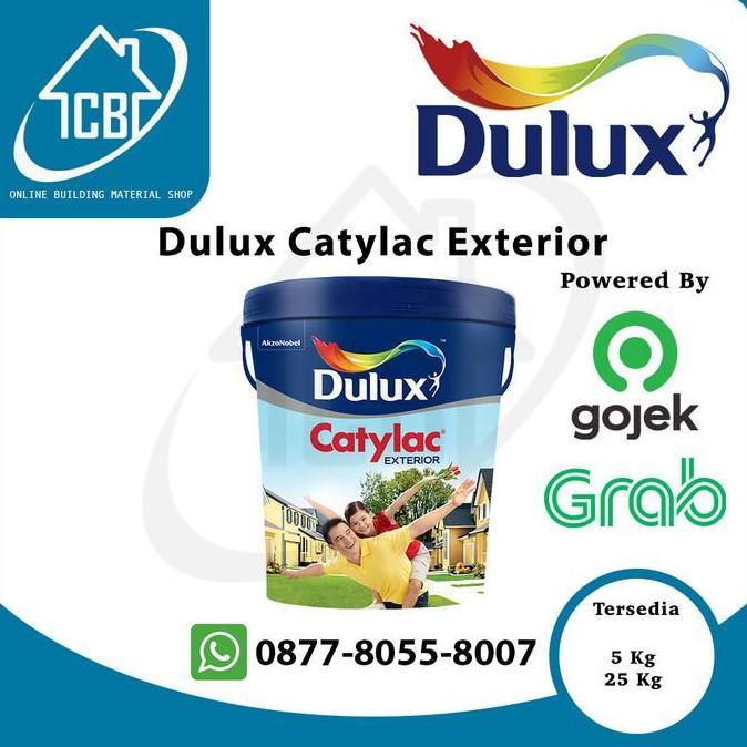 CAT TEMBOK DULUX CATYLAC PUTIH WHITE - 5KG