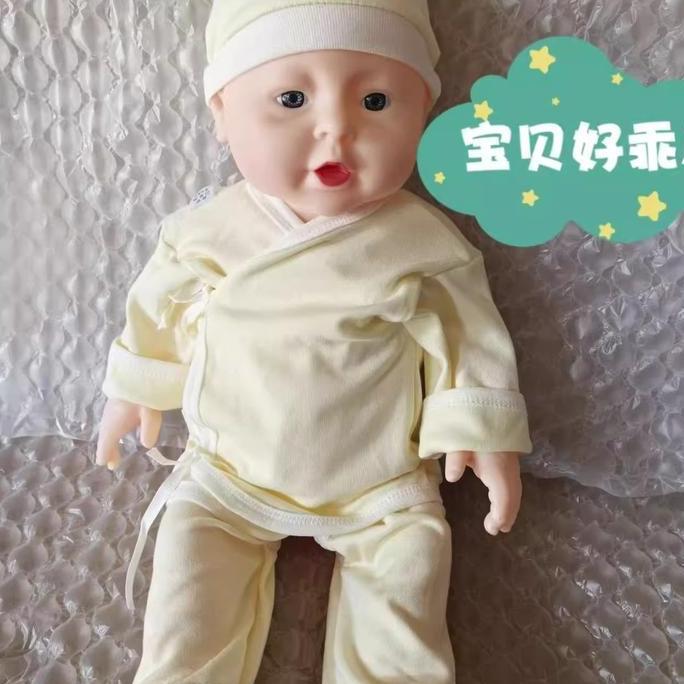 Bungavezza - 50Cm Boneka Bayi Silicone Vynil Bayi Mirip Asli Lucu Boneka Unik Doll Mainan Praktek Ke