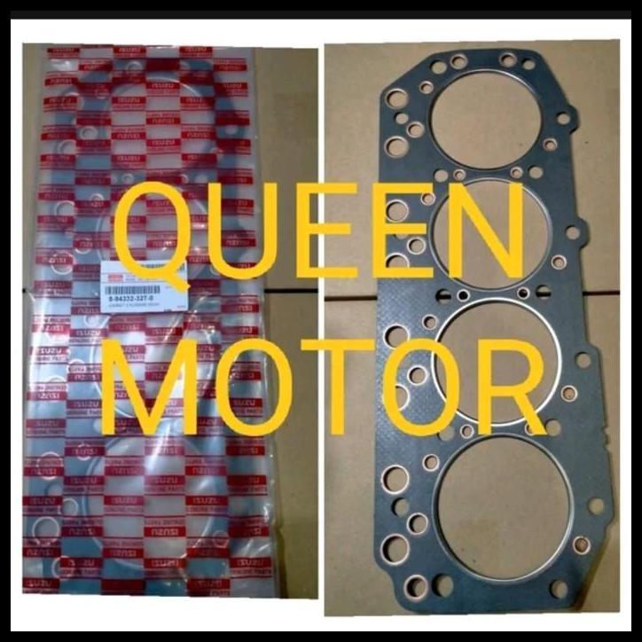 DISKON PAKING CYLINDER HEAD GASKET CYLINDER HEAD DEKSEL ISUZU PANTHER 2.5CC 