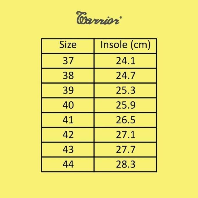 Kets- Sepatu Warrior Sparta High Black / White (Bw) Original