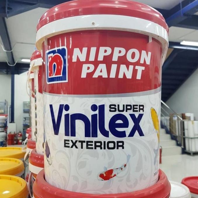 Cat- Cat Tembok Interior & Eksterior Super Vinilex Nippon Paint Berbagai Warna (25 Kg)