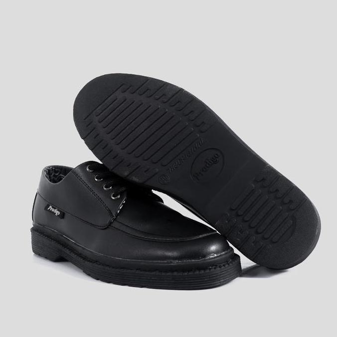Kets- Sepatu Formal Pria Casual Pantofel Kerja Prodigo Natuna Full Black