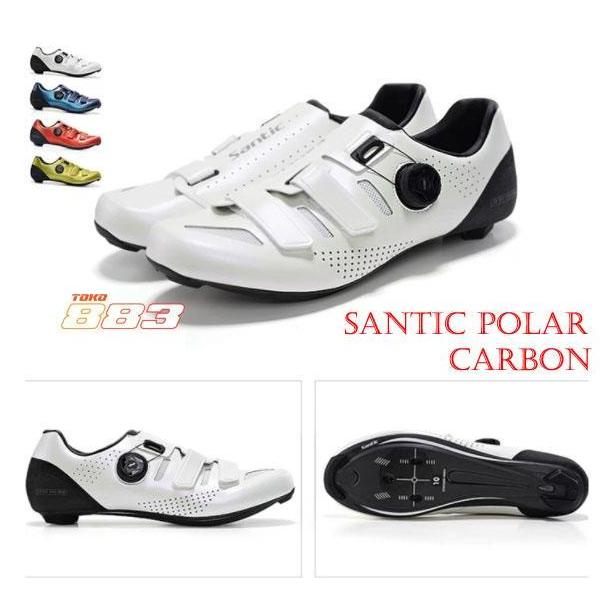 Santic Polar Road Shoes Sepatu Sepeda Santic Carbon - S20118 Unisex