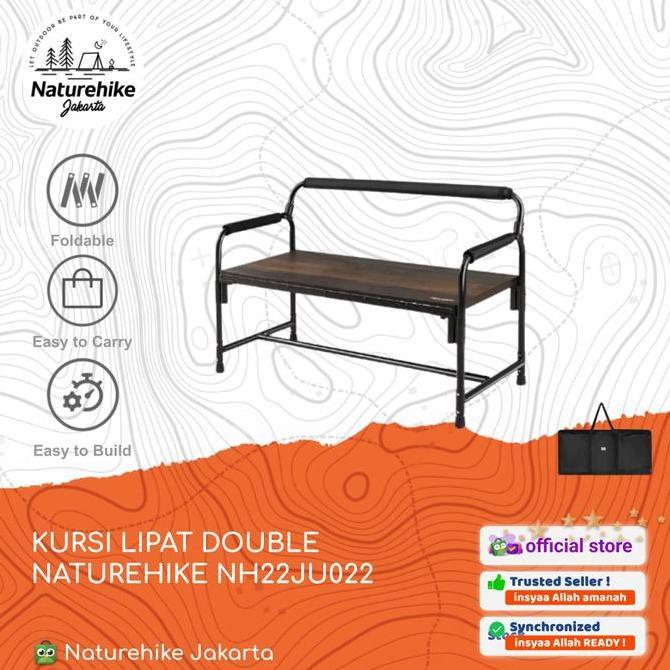 Terlaris Bangku Kursi Lipat Double Outdoor Glamping Portable Fg06 Naturehike Nh22Ju022