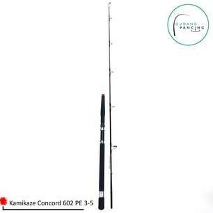 Rod / Joran Pancing Kamikaze Concord 602 Pe 1-3 Pe 2-4