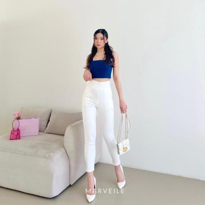 Murah  [ Marveile ] Duma Highwaist Jegging / Jegging Legging Wanita