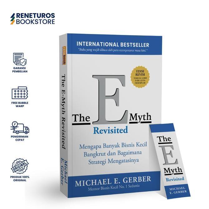 2satuseller - renebook buku bisnis the e-myth revisited terjemahan indonesia - mengapa banyak bisnis