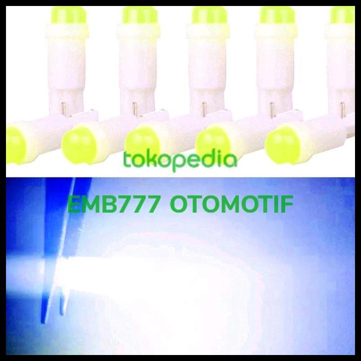 TERMURAH BOHLAM LAMPU T5 PUTIH SOKET T5 DASBOARD PANEL AC SPEEDOMETER AVANZA