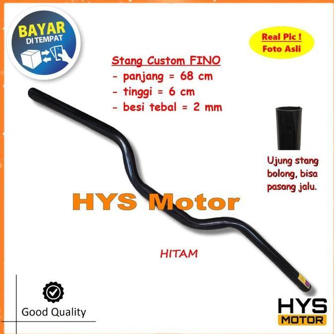 DS126 - Stang Stir Motor Fino 125 Fi Grande Setang Setir Nunduk Aksesoris CB RZR Vixion Beat Verza B