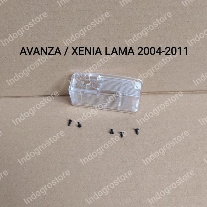 DE34 >> Rumah Lampu Plat Dudukan Kamera Parkir Mundur Mobil Avanza Xenia Lama 2005 2006 2007 2008 20