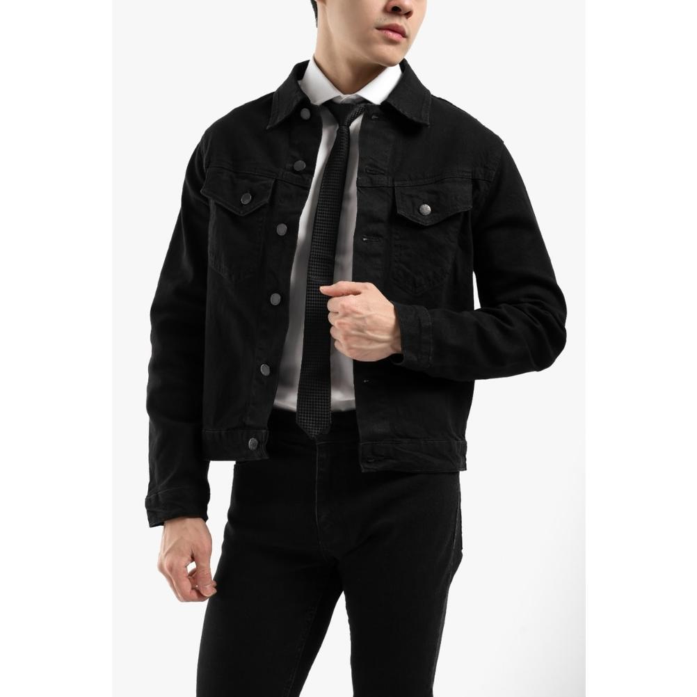 BEST SALE Heymale Denim Slim Fit Jacket Jaket Pria