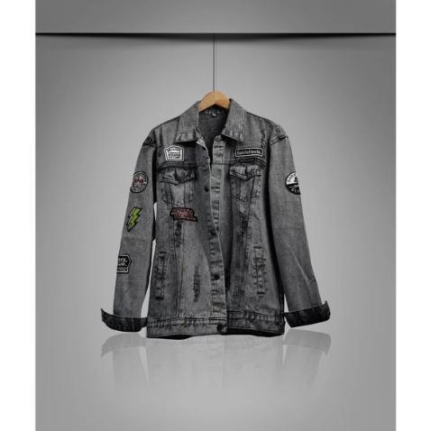 CUCI GUDANG Jaket Jeans Distro Original Terbaru - JAKET BORDIR