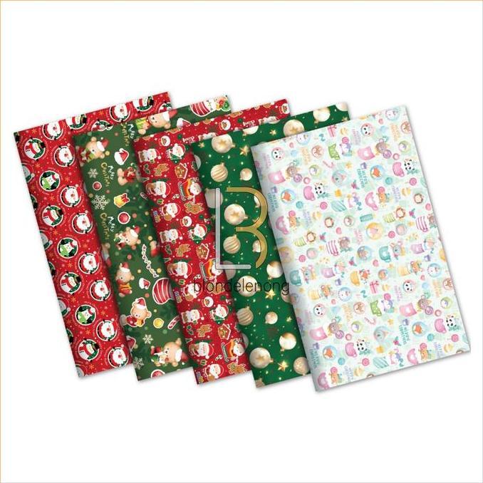 <<<<<] kertas kado natal christmas