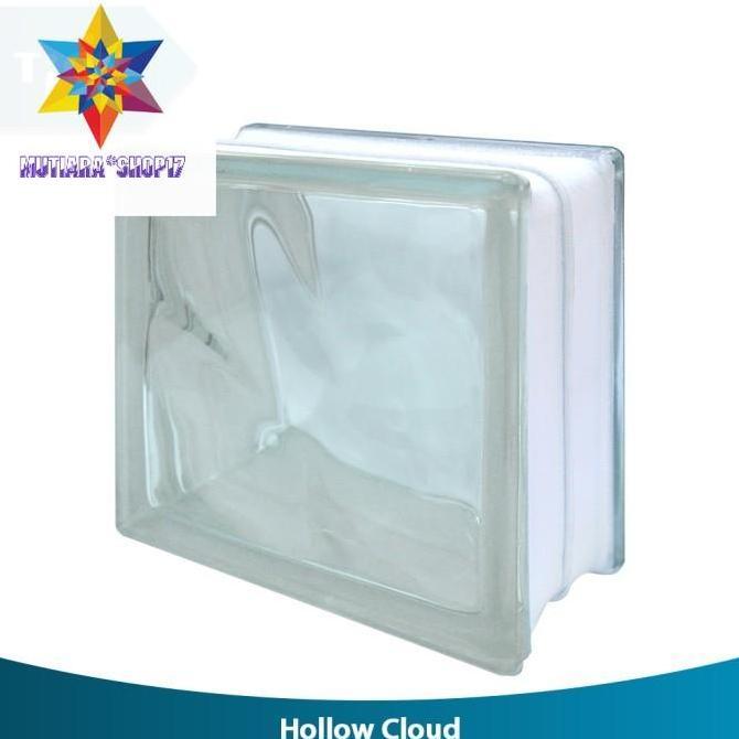 +%+%+%] Tidy Balok Kaca / Glass Block Hollow Cloudy