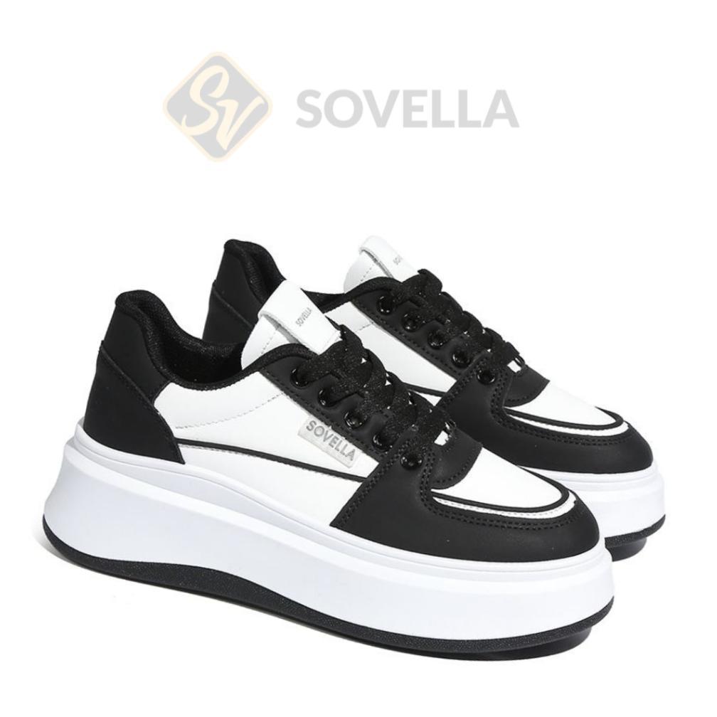 TERMURAH SOVELLA Leia Sepatu Sneaker Wanita Simple Polos