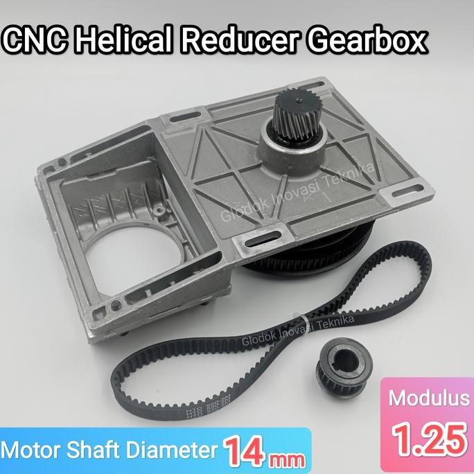 Tranmood- Gearbox Gear Box Rack Pinion Cnc Nema 34 Motor Stepper