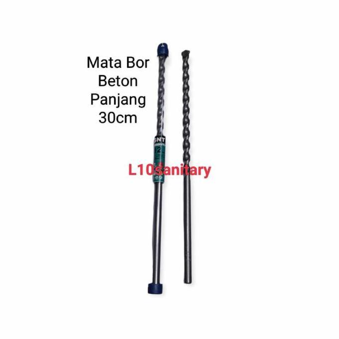 Supertool- Mata Bor Beton Panjang / Mata Bor Tembok Panjang 30Cm / 12" Inch