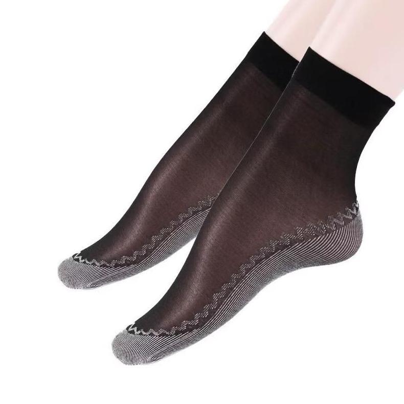 HEMAT BANYAK WARNA REALPICTINSTANT COD4 WARNA REDE KULIT STOCKING KAOS KAKI PENDEK TRANSPARAN WANITA