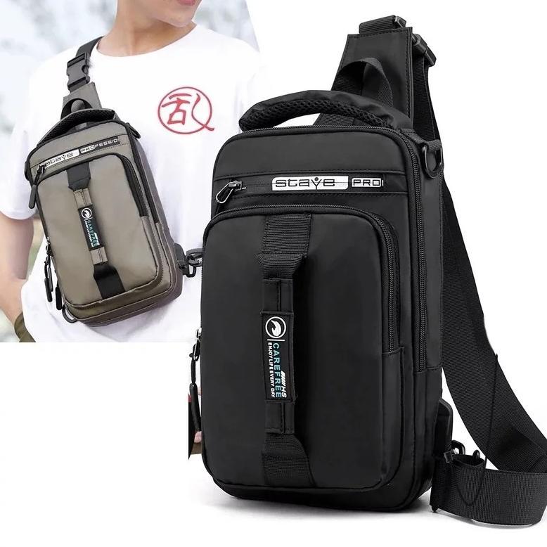 Original Sti - Promo Beli 1 Gratis 2 D1371 Tas Ransel Bomber - Tas Ransel Backpack Pria Dan Wanita