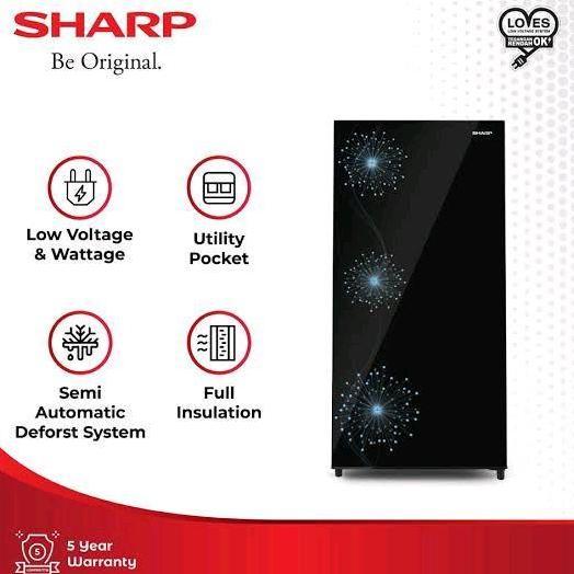 Terlaris Sharp Kulkas 1 Pintu Kecil Sj 16 Series