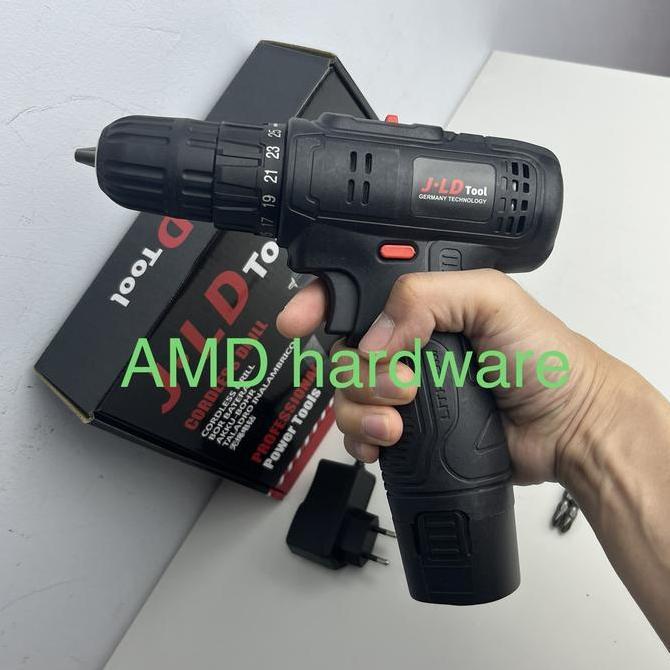 Supertool- Mesin Bor Cordless Drill Baterai 12V Jld 12S Original J 12 S Volt
