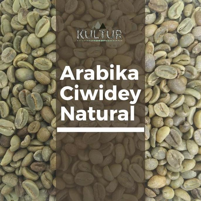 GREEN BEAN ARABIKA CIWIDEY NATURAL KOPI MENTAH