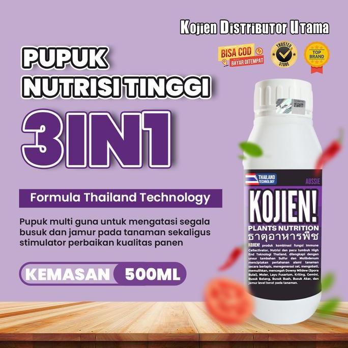 Indah- Kojien  | New Formula Obat Bulai Jagung, Nutrisi Sayur, Cabe, Nilam