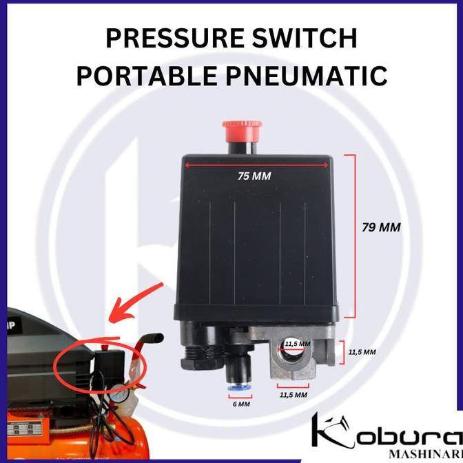 Pressure Switch Portable Pneumatic