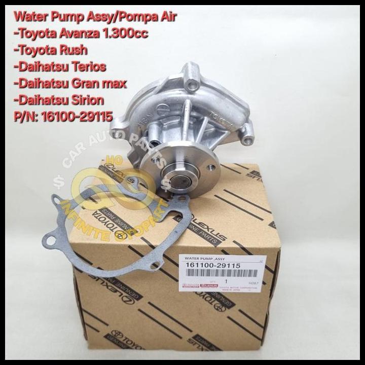 TERLARIS WATER PUMP POMPA AIR AVANZA XENIA 1.3 1300CC 2004-2014 