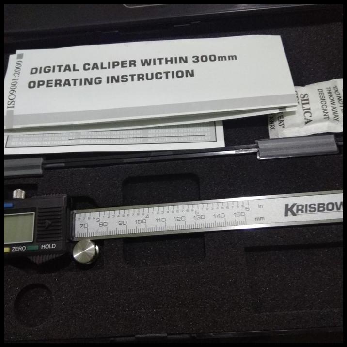 GRATIS ONGKIR SIGMAT DIGITAL KRISBOW / DIGITAL CALIPER 150MM/6IN 0.01MM