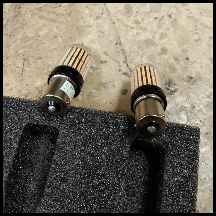 TERBARU BOHLAM LED K1 SEIN MOBIL ALL NEW AVANZA XENIA WARNA KUNING 