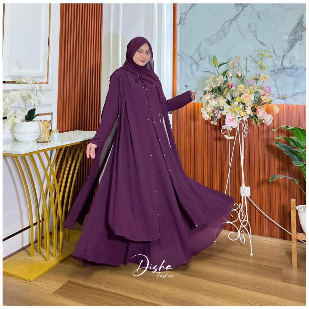BEST SELLER ANUM PREMIUM SERIES SHAFIRA SET ABAYA MATT.CERUTY ARMANY COCOK UNTUK KONDANGAN DAN SYAR'