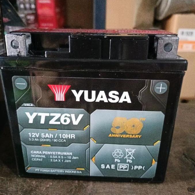 Aki Vario/ Aki PCX 125/ Yuasa YTZ6V ISS/ GTZ6V/ Aki Satria Fu