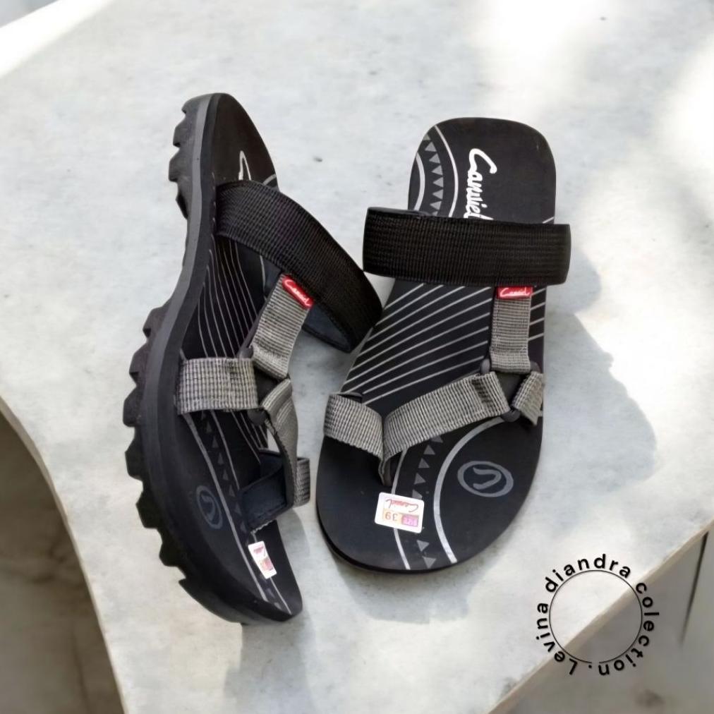 BIG PROMO SANDAL GUNUNG SPON/SANDAL JEMPOL CANVIEL LAKI & PEREMPUAN(38-42)