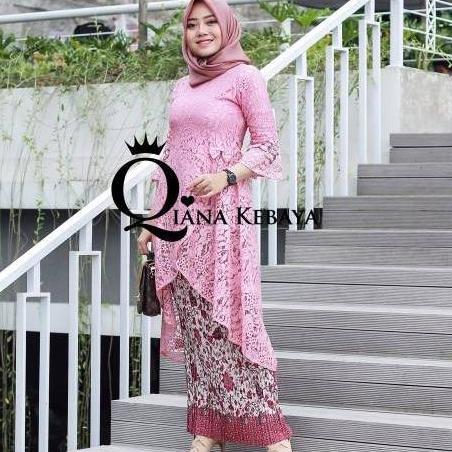 DS382 - SETELAN KEBAYA BROKAT SRIKANDI