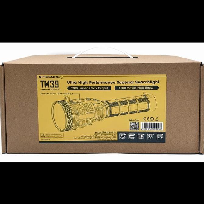 Flashlight Nitecore TM39